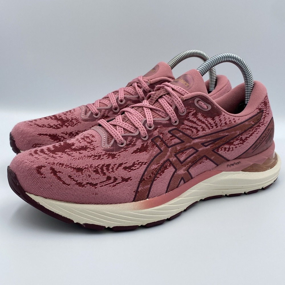 ASICS GEL-Cumulus 23 Womens 8.5 Smokey Rose Deep Mars Running Shoes 1012A888-707